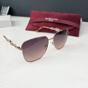 Marciano Women's Gradient Sunglasses - Gold and Brown